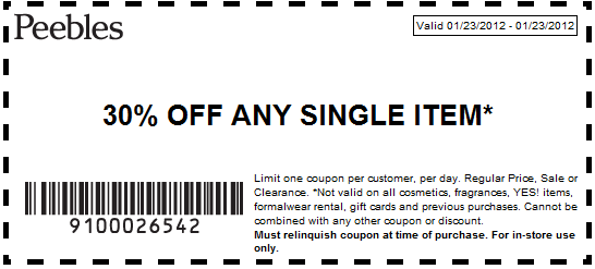 peebles printable coupons