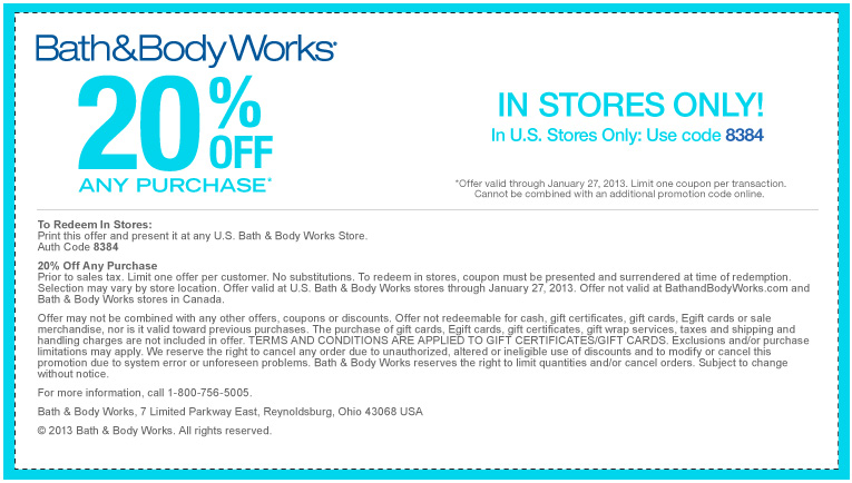 All About Bath and Body Works