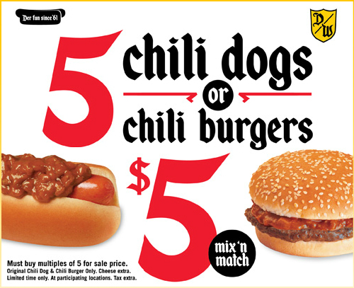 Wienerschnitzel Promo Coupon Codes and Printable Coupons
