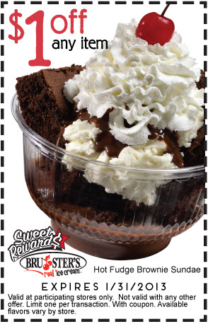 Brusters: $1 off Printable Coupon