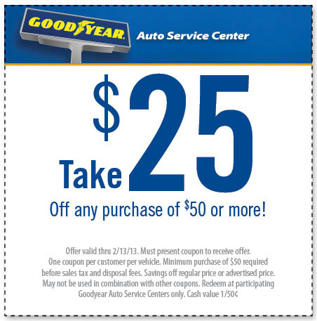 Good Year Promo Coupon Codes and Printable Coupons