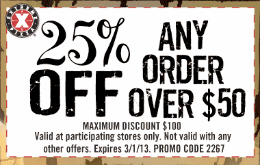 Extreme Pizza: 25% off Printable Coupon