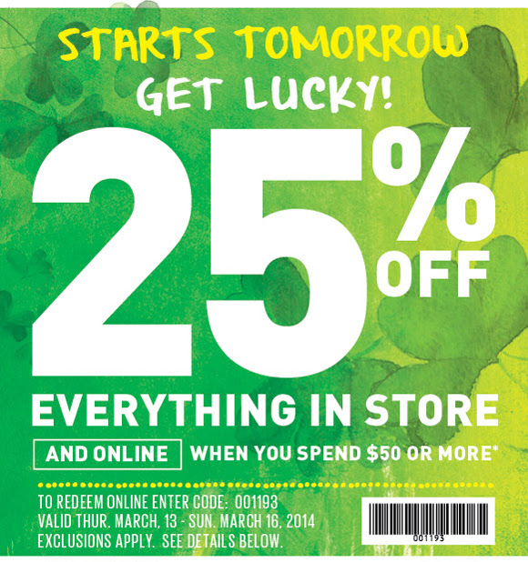 rue21: 25% off $50 Printable Coupon