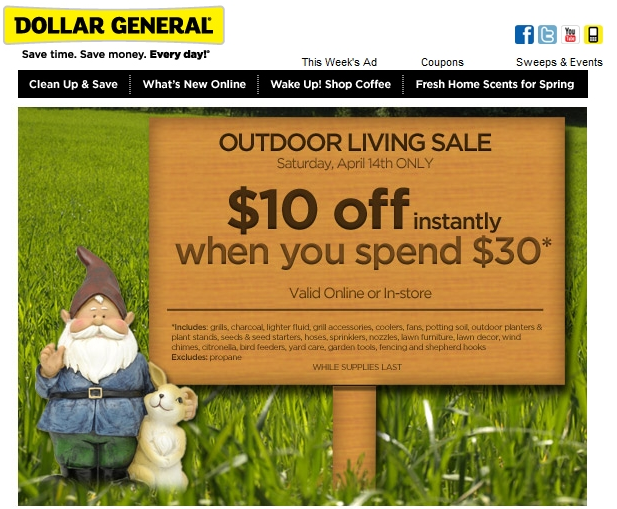 Dollar General Promo Coupon Codes and Printable Coupons