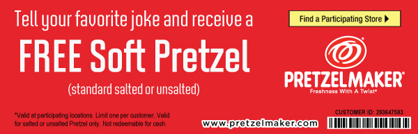 PretzelMaker: Free Soft Pretzel Printable Coupon