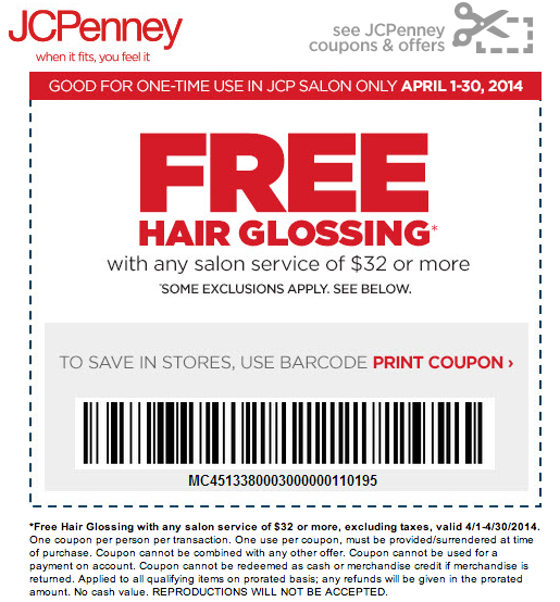JCPenney Promo Coupon Codes and Printable Coupons