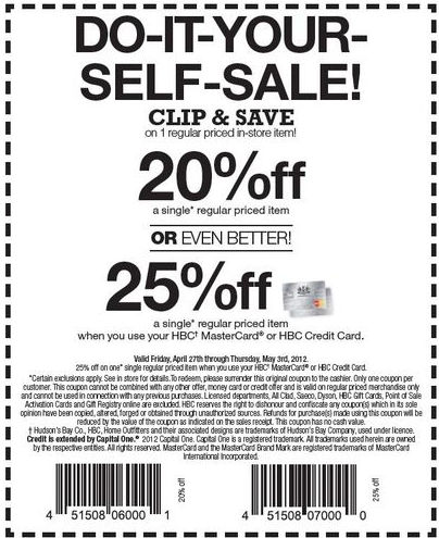 Home Outfitters Promo Coupon Codes and Printable Coupons