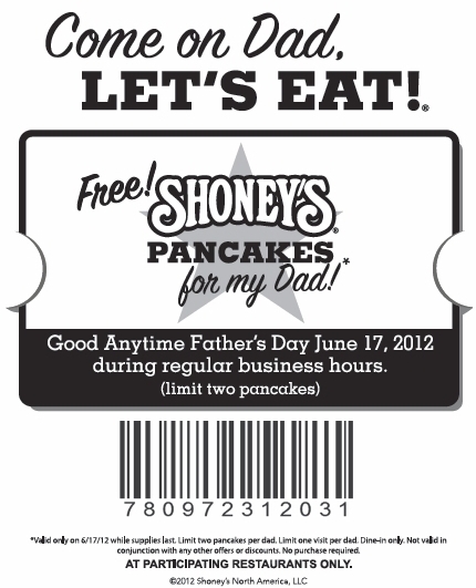 Shoney's Promo Coupon Codes and Printable Coupons