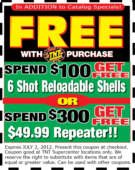 TNT Fireworks: Free Shells or Repeater Printable Coupon