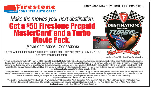 Firestone Promo Coupon Codes and Printable Coupons
