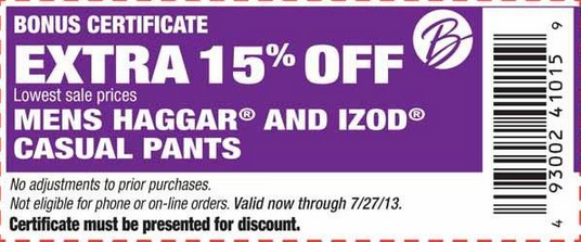 Boscovs Promo Coupon Codes and Printable Coupons