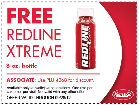 free Redline xtreme drink