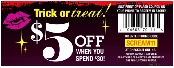 Charlotte Russe: $5 off $30 Printable Coupon