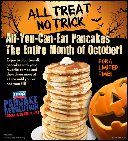 iHop: All You Can Eat Pancakes Promotion