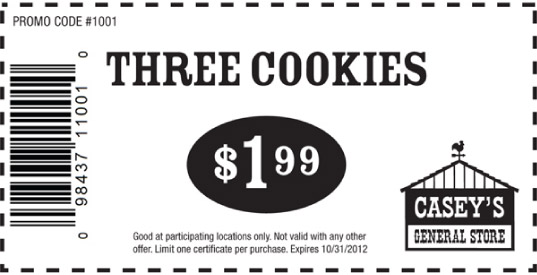 Caseys General Store Promo Coupon Codes and Printable Coupons