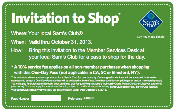 Sam's Club Promo Coupon Codes and Printable Coupons