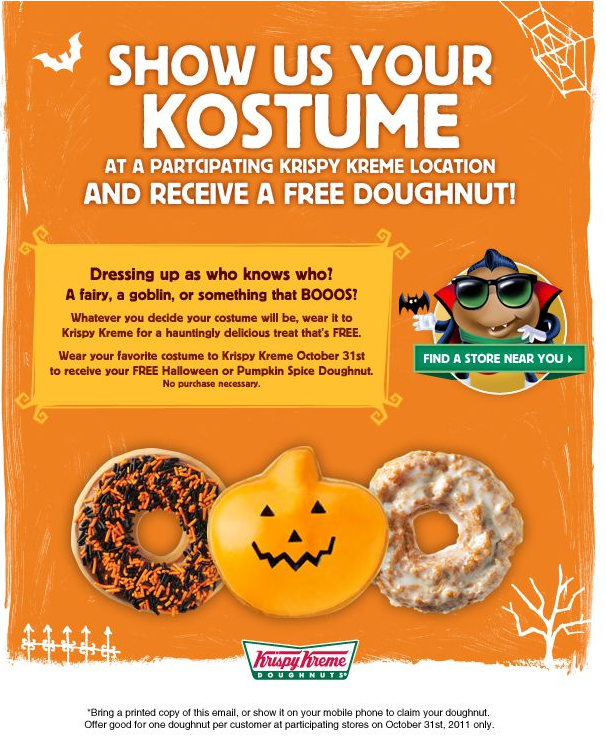 Kripsy Kreme: Free Donut Printable Coupon