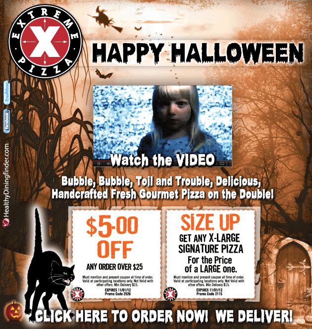 Extreme Pizza Promo Coupon Codes and Printable Coupons