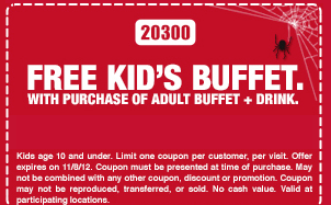 CiCi's Pizza: Free Kid's Buffet Printable Coupon