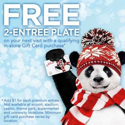 Panda Express: Free Entree Plate Printable Coupon