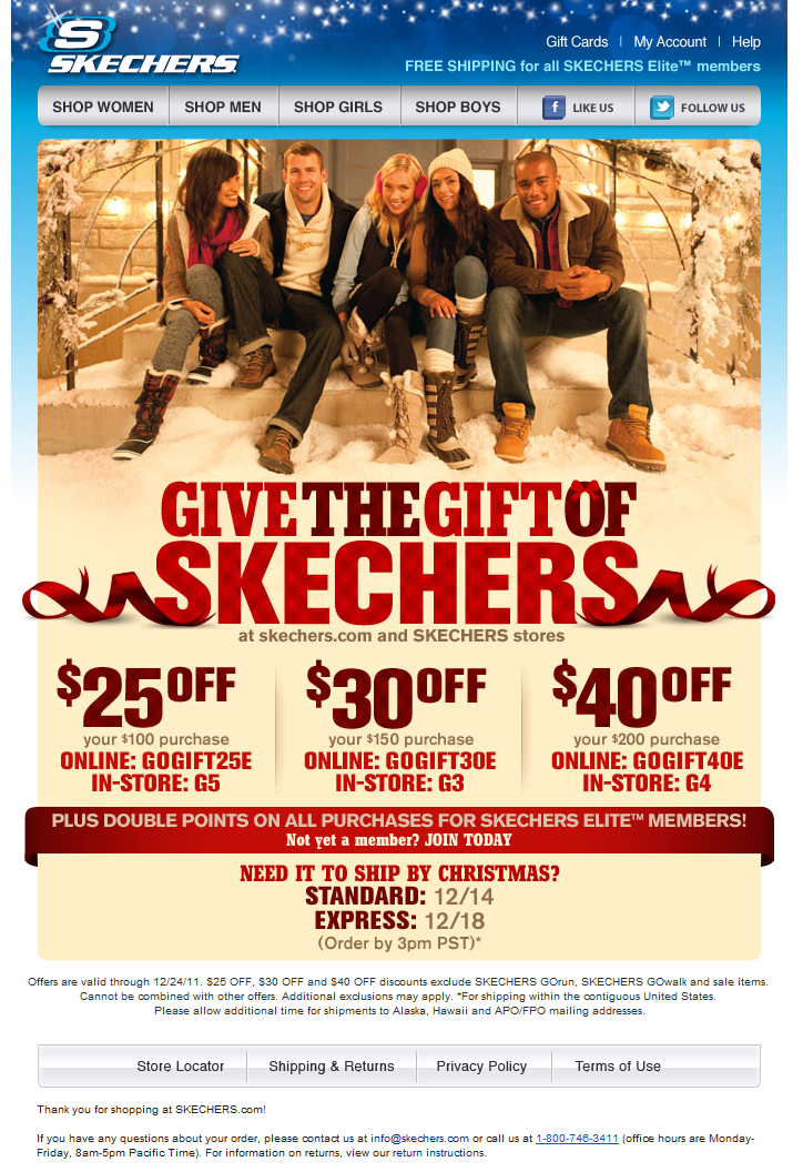 skechers Promo Coupon Codes and Printable Coupons