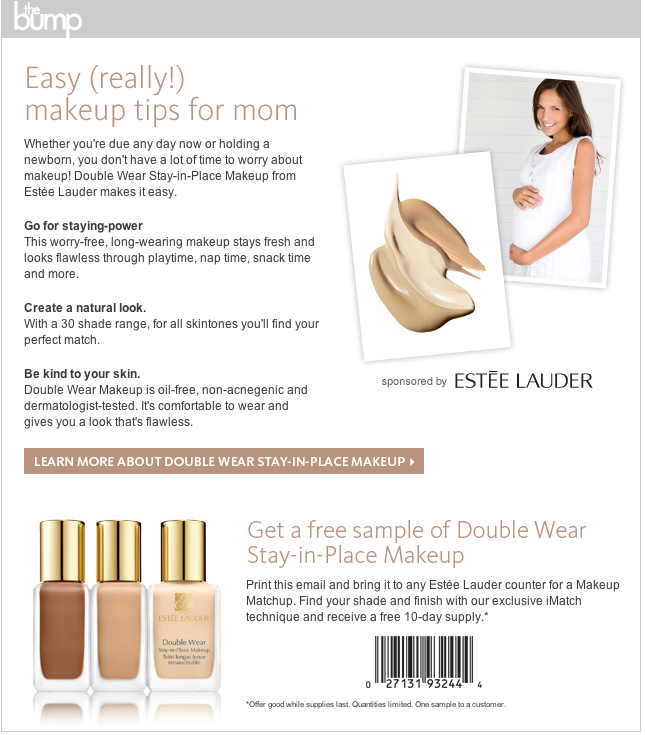 Estee Lauder: Free Double Wear Makeup Printable Coupon
