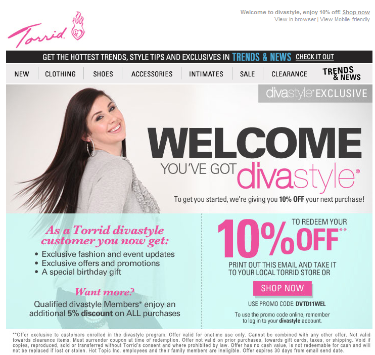 Torrid.com Promo Coupon Codes and Printable Coupons