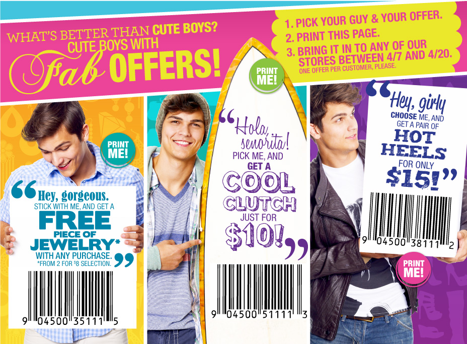 Charlotte Russe Promo Coupon Codes and Printable Coupons