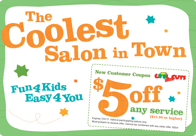 Cool Cuts 4 Kids Promo Coupon Codes and Printable Coupons