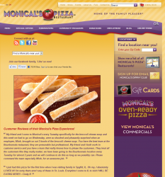 Monical's Pizza Promo Coupon Codes and Printable Coupons